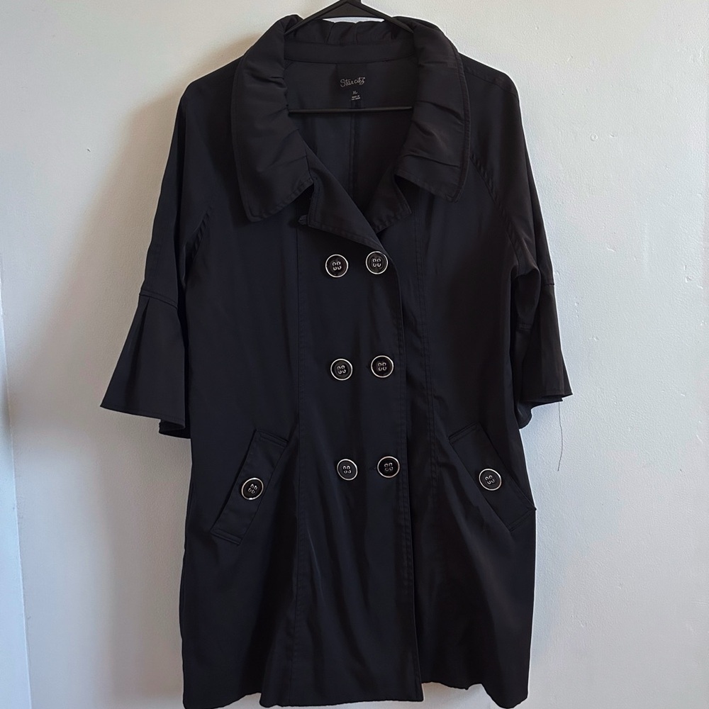 Star City Black Coat/Jacket Size XL